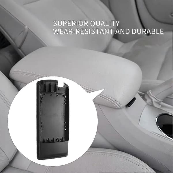 Bilens midtkonsolldeksel for Citroen C5 2011-2015 armlenetilbehør Black