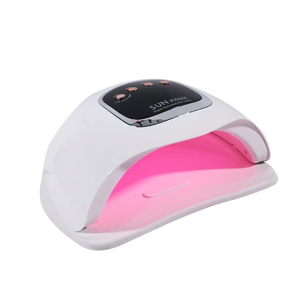 [14]UV/LED-lampe med timerfunktion Vit white