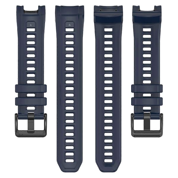 22 mm silikonerem til Garmin Instinct 3 Solar/Instinct 3 AMOLED 45 mm udskiftningsurrem Multicolor Navy Blue