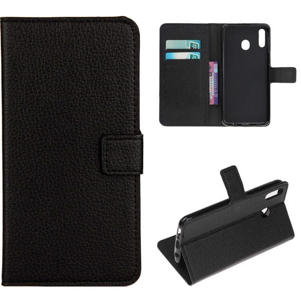 Plånboksfodral Samsung Galaxy A40 - Svart Black