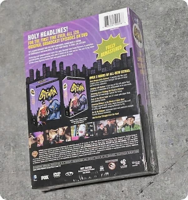 Ny boks sæt Batman Komplet TV-serie DVD 18-disc engelsk version
