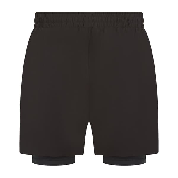 Tombo Dobbeltlags Shorts Mænd L Sort/Sort Black/Black L