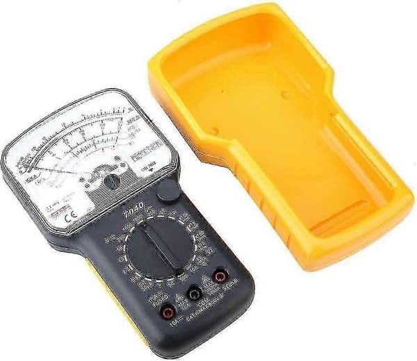 Analog multimeter med hög noggrannhet för spänningsresistans kapacitiv ström