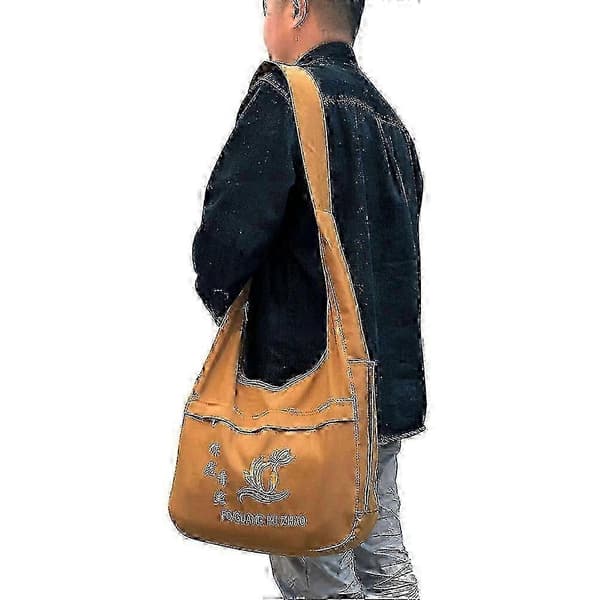 Sling Scriptures Pouch 2025 Stor Kapacitet Crossbody Väska Delikat Presentförvaring