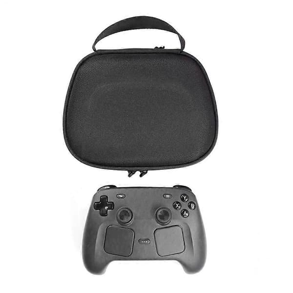 Hårt reseförvaringsfodral för Steam Controller 2 Spelkontroll Passar kabelpuck Stötsäker Dammtät Skyddsväska Black