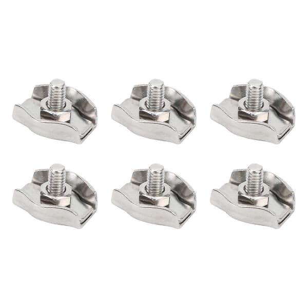 20 stk 304 rustfritt M3 enkeltklips tauchucklås for mekanisme