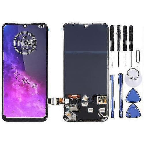 Motorola One Zoom OLED LCD-skærm Touch Screen Digitizer-samling