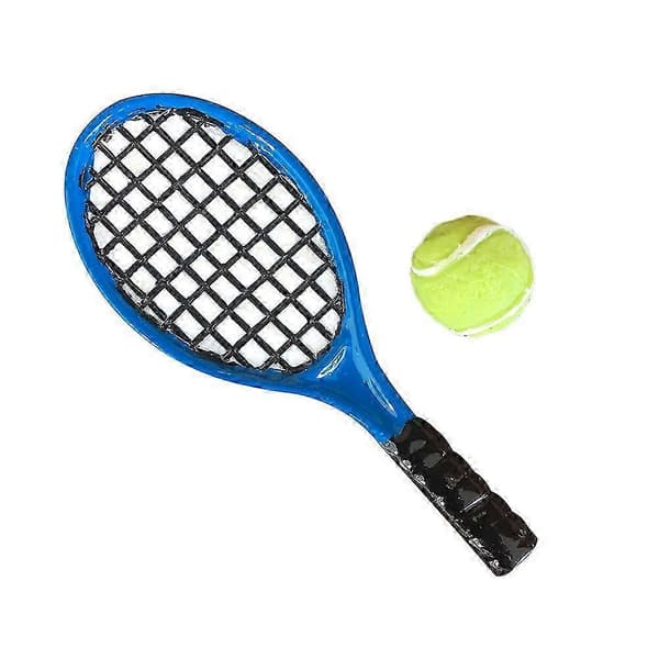 4 st minitennisracketset med simuleringsbollar 2.2X6CM