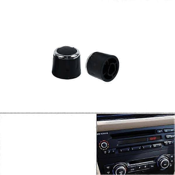 Interiør Radio CD-spiller Volumknappdeksel for BMW E90 E91 E92 E81 E82 E87 E88 X1 E84 Z4 E89