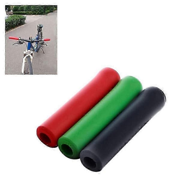 Styrgreb til Scooter BMX MTB Cykel Ultralet Silikone Grøn
