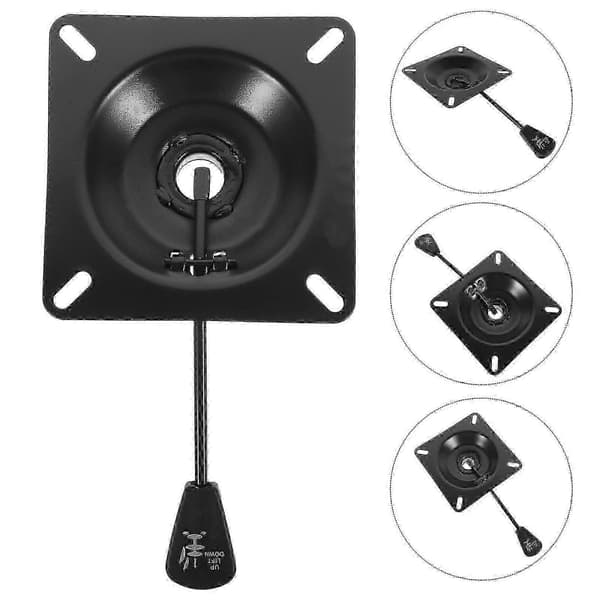 1 stk svingbar vippekontroll setemekanisme for justerbar kontorstol Black