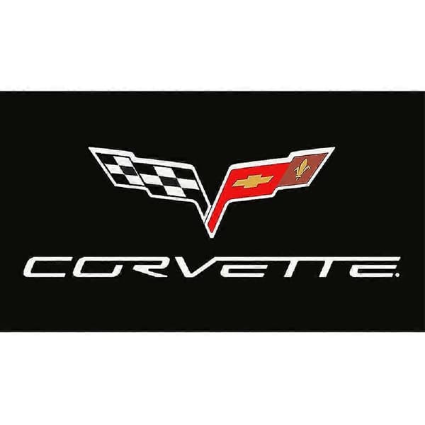 3x5 ft Corvette Flag til dekoration A 120 x 180cm