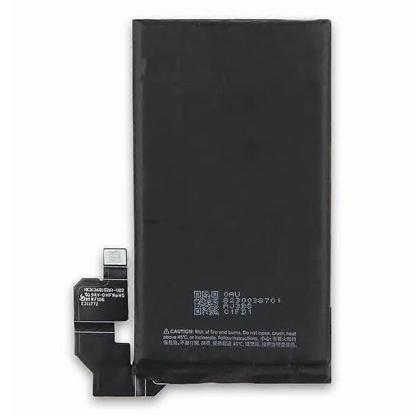 Til Google Pixel 8 Pro 3.89V 4950mAh Li-Polymer Batteri Samlekomponent (Uden Logo) (Encode: GUKD8)