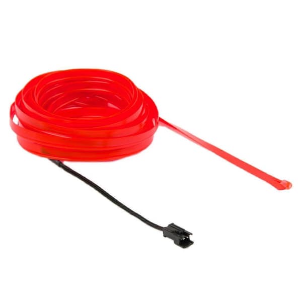 4m Koldt Lys Fleksibel LED Strip Lys Til Biludsmykning Red Light