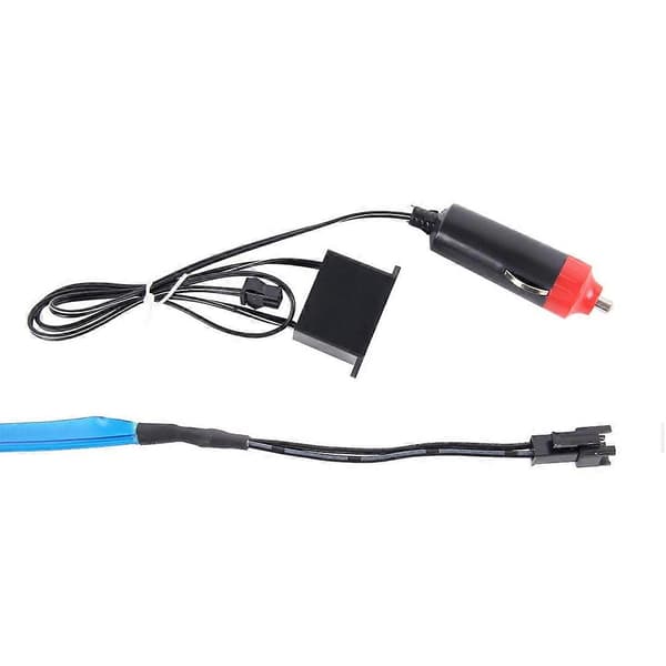 2M kaldt lys fleksibel LED-stripe for bildekorasjon Blue Light