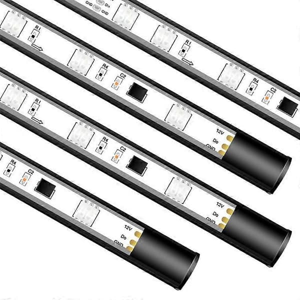 Bilmodifiering Symphony Röststyrning LED Chassilampor, Specifikation: 2 x 90cm + 2 x 120cm Not Specified