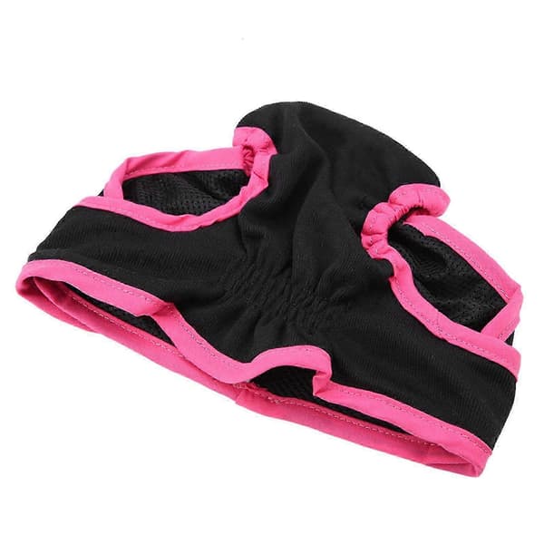 Sanitetsblöja för tikar, polyester, svart XS