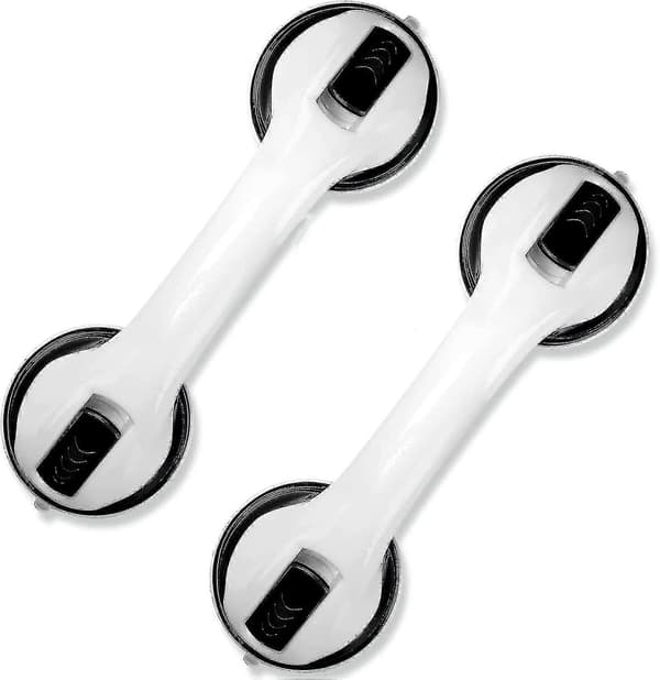 2-pack 12\" Badrumssäkerhetshandtag med kraftfulla sugkoppar LH-1