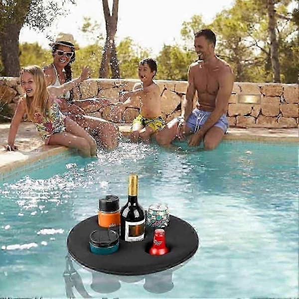 Flydende drikkeholder med 5 huller til pool, strand og boblebad