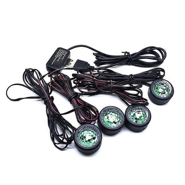 Universal bil LED atmosfærelys Nød fodlys Almindelig version Not Specified