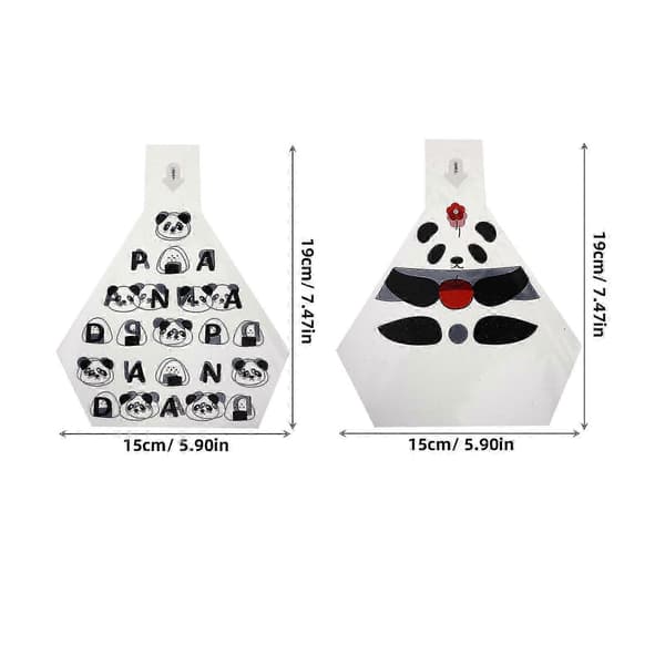Engangs trekantede sushipakker 50 stk. assorterte plast Onigiri-poser