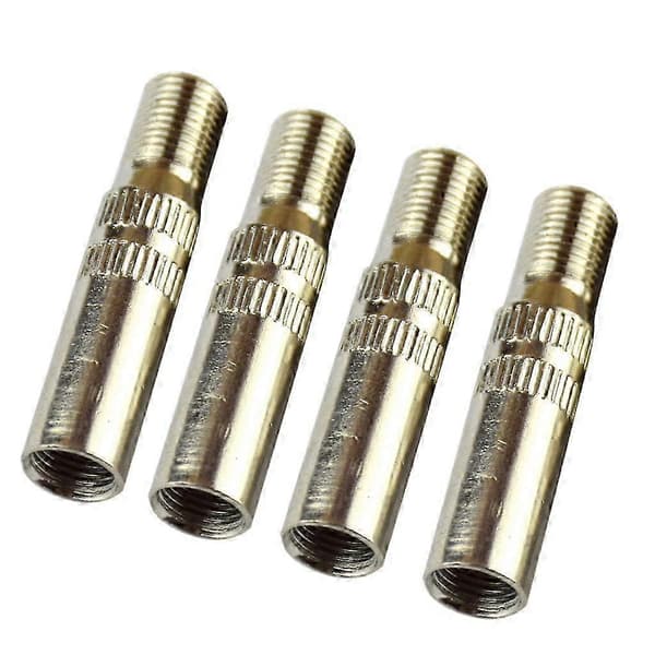 2-4PCS Bil Cykel Motorcykel Koppar Däckventilförlängning 2 Pcs