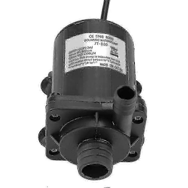 Mini borstlös DC-pump 24V för solvärmesystem -40 till 100C