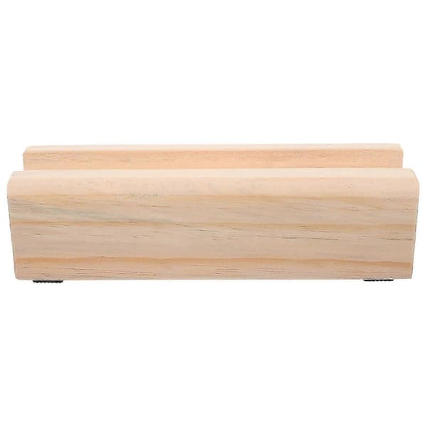 Stabilt stöd helkroppsspegel med träram 1 set Light Yellow