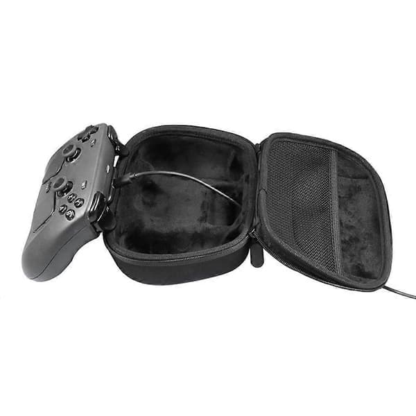 Hårt reseförvaringsfodral för Steam Controller 2 Spelkontroll Passar kabelpuck Stötsäker Dammtät Skyddsväska Black