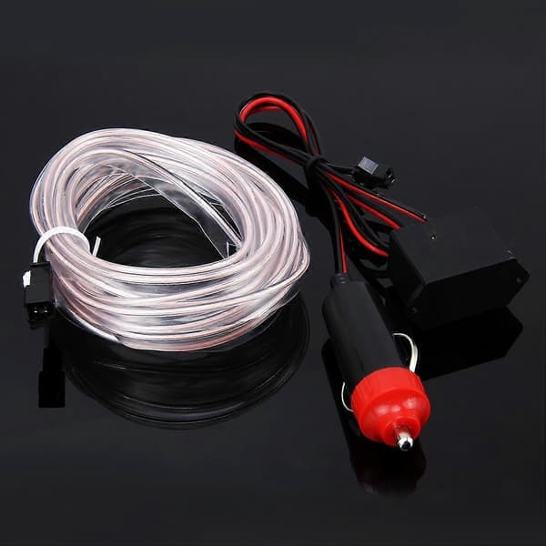 4m Koldt Lys Fleksibel LED Strip Lys Til Biludsmykning White Light