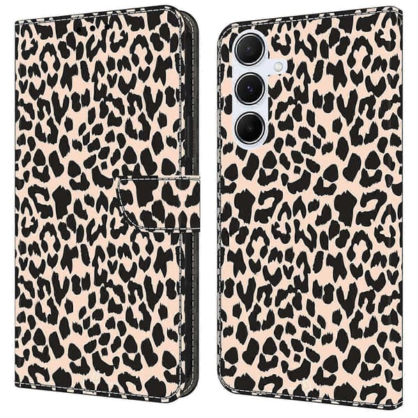 Til Samsung Galaxy A16 5G/A16 4G Etui TPU+PU Læder Flip Telefon Etui
