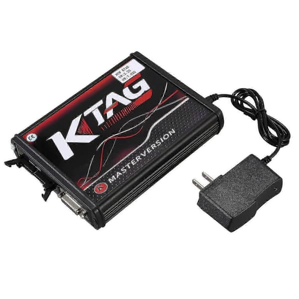 Ktag V7.020 V2.23 Chip-programmeringsverktøysett med ubegrenset token Redblack