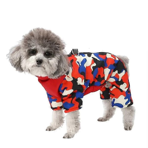 Høst Vinter Vindtett Hundedress Jakke Kåpe S Polyester