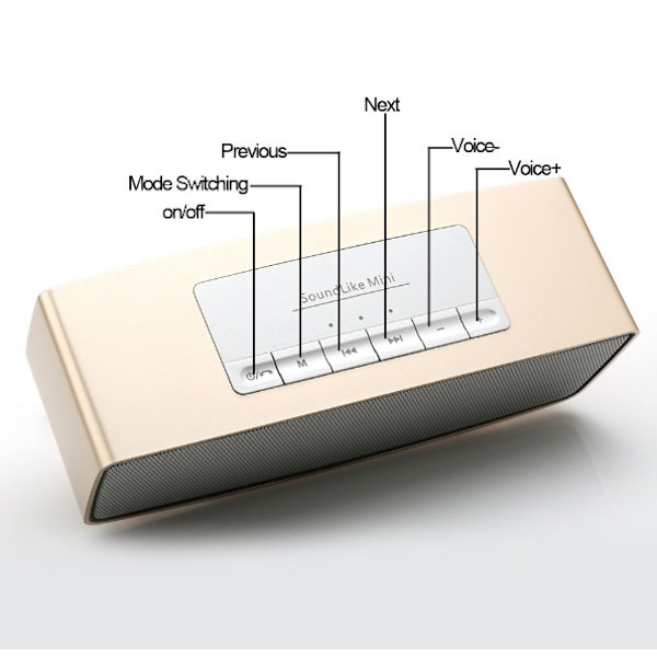 Portabel Minihögtalare Bluetooth