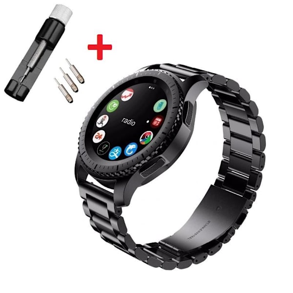 SmartWatch Armband 22mm Rostfritt Stål