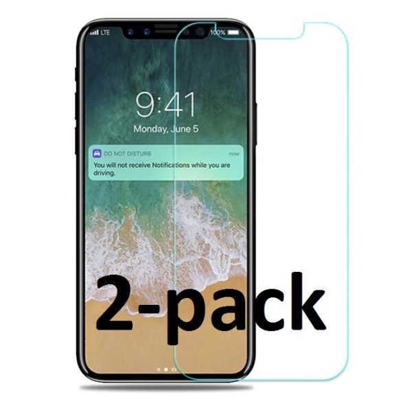 Härdat Glas - iPhone X/XS 2-pack