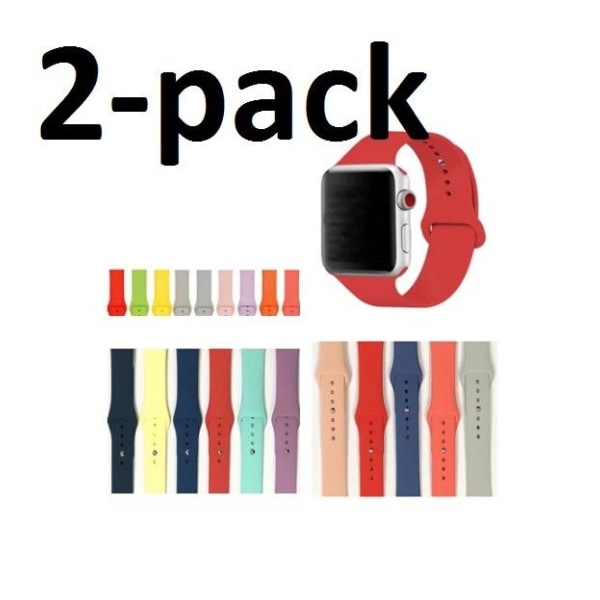 2-pack Apple Watch Armband - 38/40/41mm