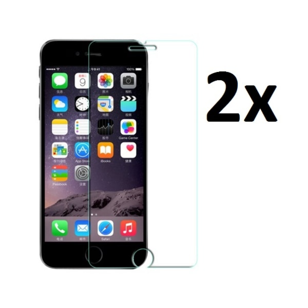 Härdat Glas - iPhone 6 - 2-Pack