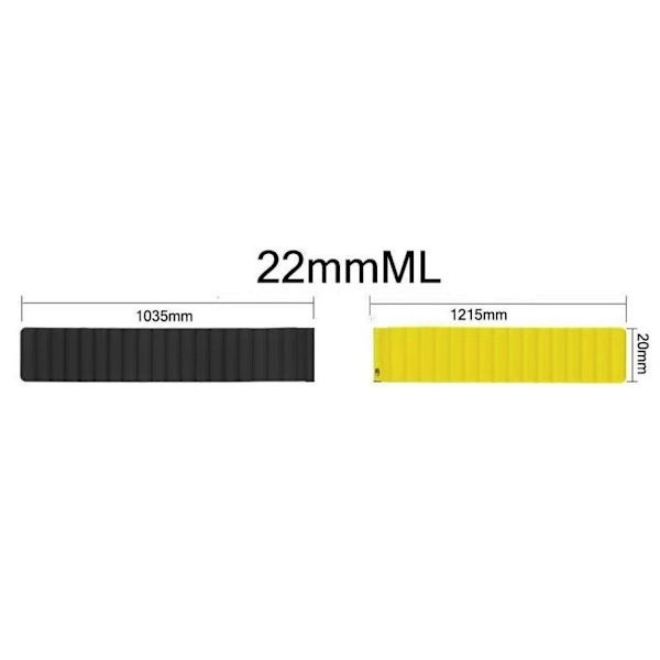 SmartWatch Armband 22mm Silikon Loop