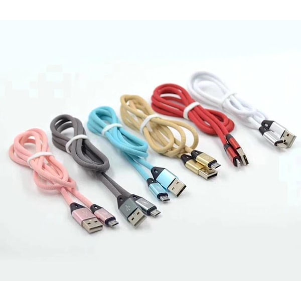 2-pack 1m Laddkabel - Micro-USB