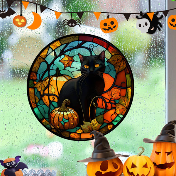 Halloween-koriste Halloween-ikkunan staattiset tarrat C be54 | C | Fyndiq