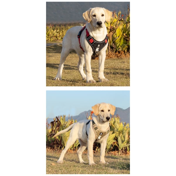 Pet Chest Sele Vest Type Stor Hunde Seler Vest Sele Khaki M d319 | Khaki |  M | Fyndiq