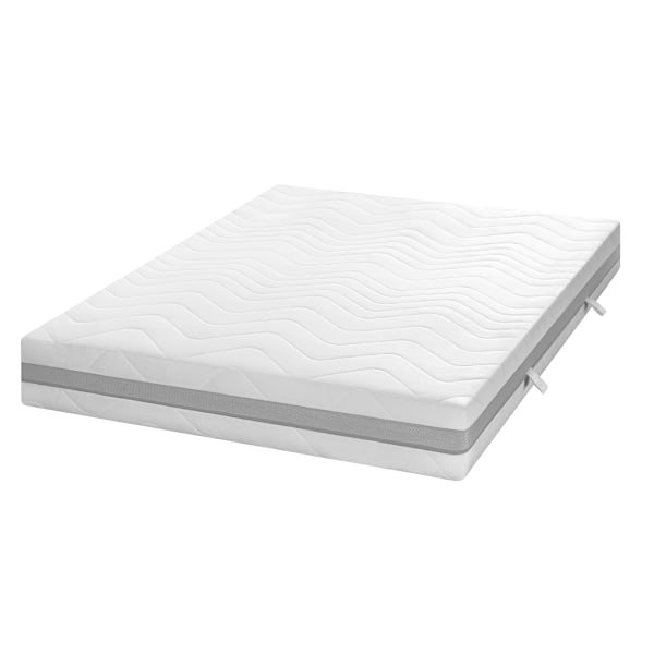 Mister sandman Madrass 120x200 med pocketresårkärna i H3 och H4 Vit 24 cm