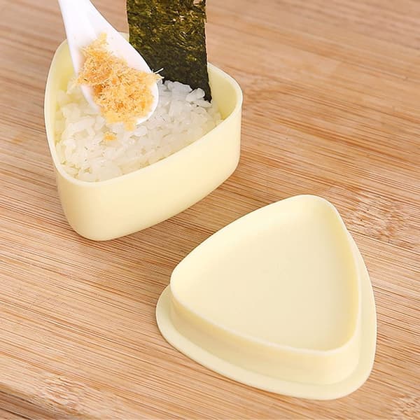 Onigiri Form, 3 stk. Risballform, Maker Kit, Sushiform Risform for Barn Bento Piknik Sushi DIY