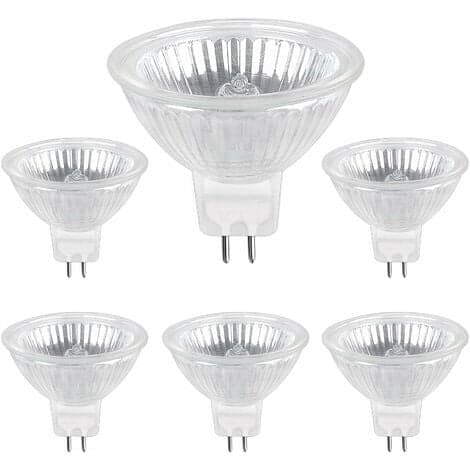 Halogenlampa MR11 12V 35W, Spotlightlampa MR11, 6-pack