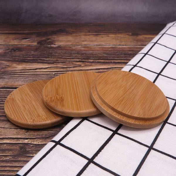 4-pack Bambu Kopplock Trä Kopplock Kaffemugg Kopplock Trä Te Glas Kopplock Dryck Kopplock Set