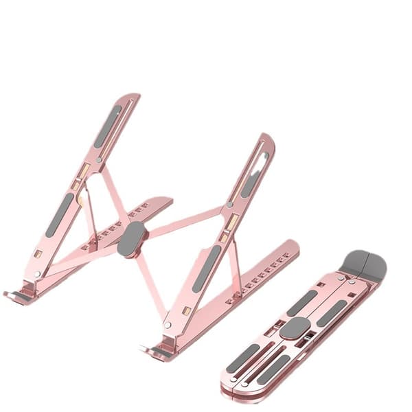 Laptop Notebook Tablet Stativ, Justerbart Sammenleggbart Bærbart Stativ, Stabilt Lastbærende Stativ, Egnet for MacBook Surface og Lignende Enheter