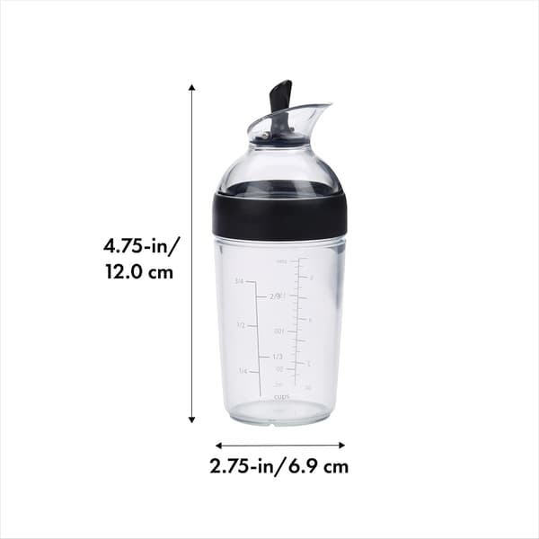 Salatdressing Shaker - Svart - 200 ml