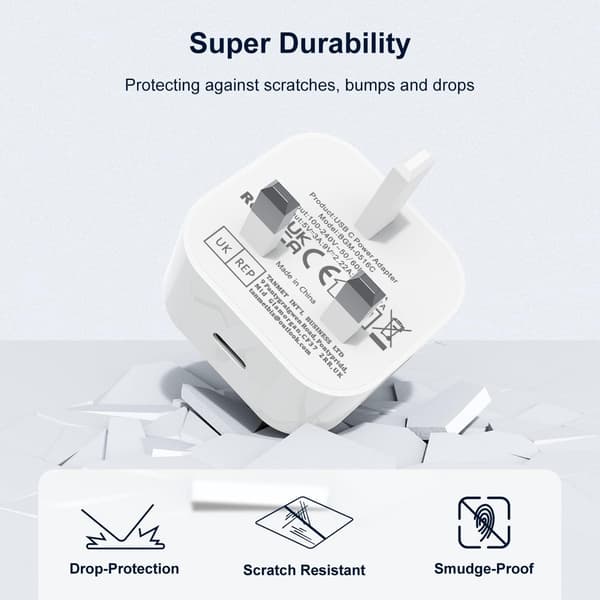 iPhone 16 Laderplugg USB C, Ny Apple i 15 Rask Port Superhurtiglading