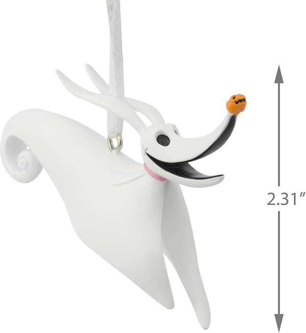 Tim Burton's The Nightmare Before Christmas Zero Julepynt, Flerfarget